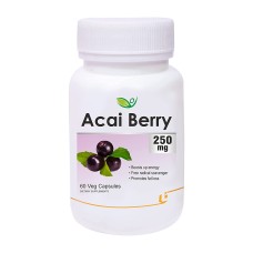 Acai Berry 250 mg Biotrex Ягоды Асаи Экстракт Биотрекс 250 мг 60 капсул 