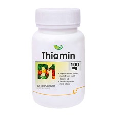 Thiamin 100 mg Biotrex Тиамин Витамин В1 60 капсул