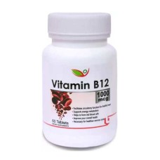 Vitamin B 12 1000 mcg  Витамин В 12 Биотрекс  1000мкг 60 капсул