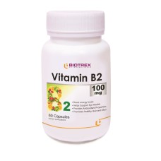 Vitamin B 2 100 mg Biotrex Витамин В 2 100 мг Биотрекс 60 капсул