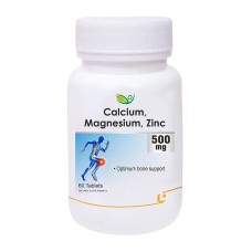 Calcium, Magnesium, Zinc 500 mg Biotrex 60 Tablets Биотрекс Кальций, Магний, Цинк 500 мг 60 таблеток
