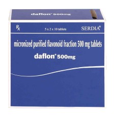 Daflon Давлон 500 мг Диосмин 450 мг Геспердин 50 г 10 таб. Serdia