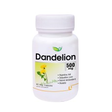 Dandelion 500 mg Biotrex Экстракт Одуванчика 500 мг 60 капсул