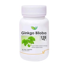 Ginkgo Biloba 120 mg Veg Capsule Биотрекс Гинкго Билоба 120 мг 60 капсул