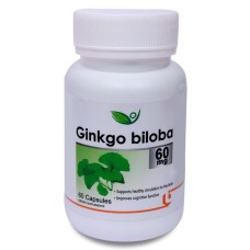 Ginkgo Biloba 60 mg Veg Capsule Биотрекс Гинкго Билоба 60 мг 60 капсул