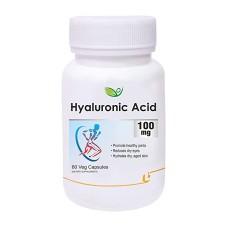 Hyaluronic Acid 100 mg Biotrex Гиалуроновая кислота 60 капсул Биотрекс