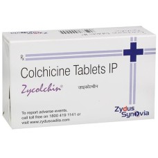 Zycolchin Colchizin 10 таб. Колхицин 0,5 мг Zydus