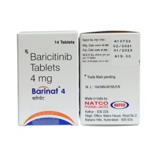 Barinat 14 таб. Баринат Барицитиниб 4 мг Natco
