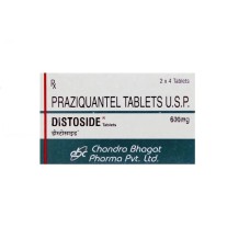 Praziquantel strips distoside Празиквантел Cb Pharma 